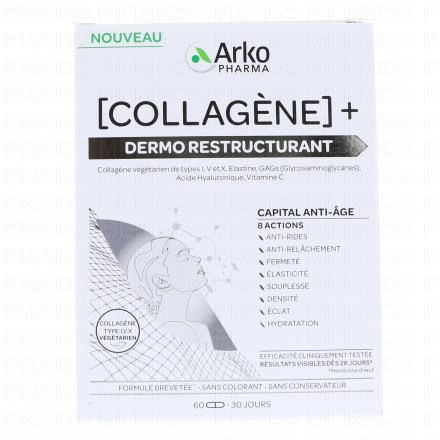 ARKOPHARMA Collag&egrave;ne + Dermo Restructurant 60 g&eacute;lules