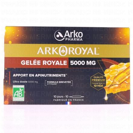ARKOPHARMA Gelée Royale 5000mg 10 ampoules