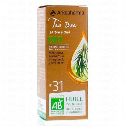 ARKOPHARMA Arkoessentiel - Huile essentielle Tea tree N&deg;31 Bio flacon 10ml