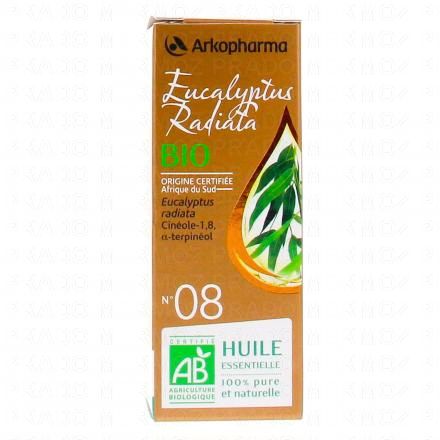 ARKOPHARMA Arkoessentiel - Huile essentielle d&rsquo;Eucalyptus radiata N&deg;08 Bio flacon 10ml