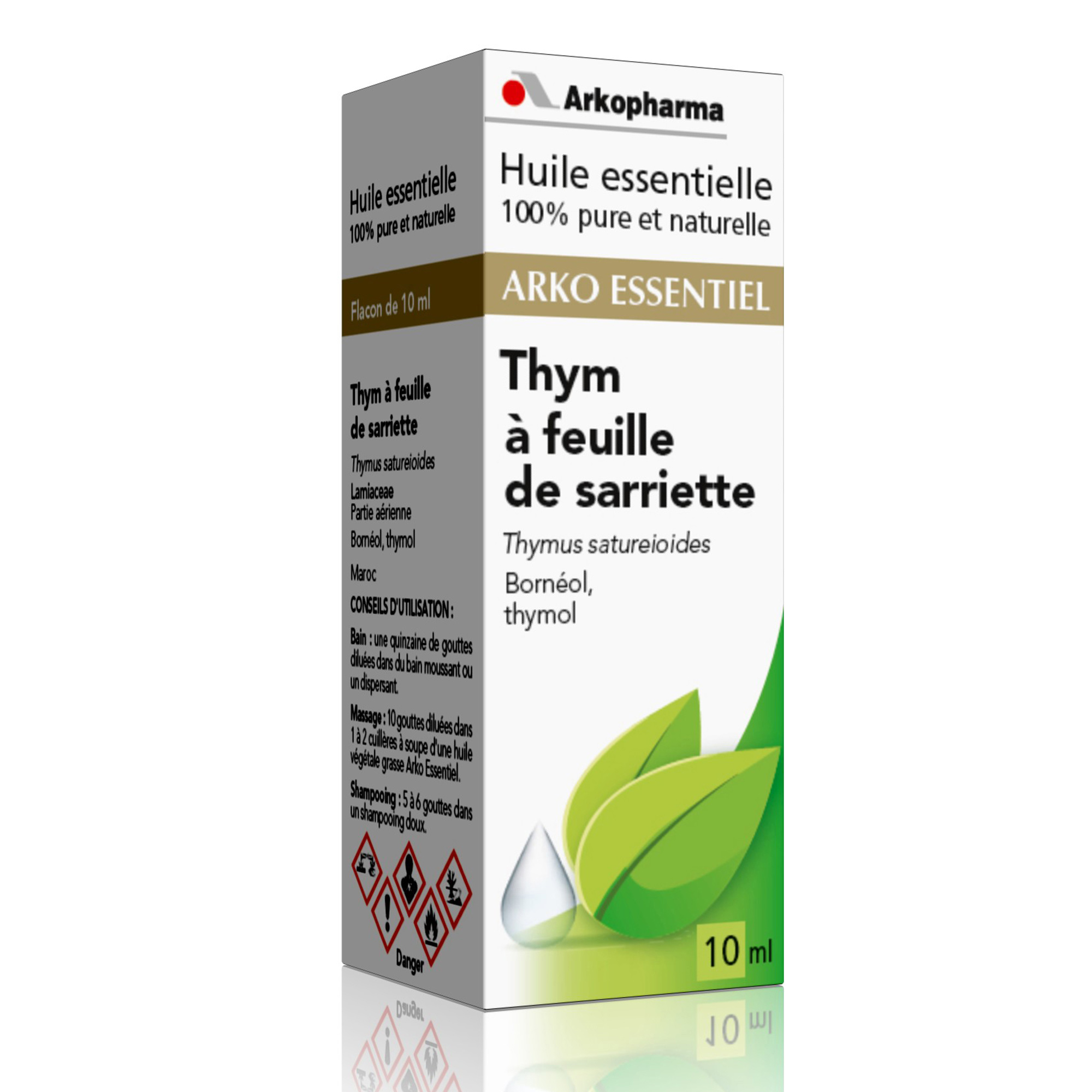ARKOPHARMA Huile essentielle de Thym à feuille de sarriette flacon 10ml