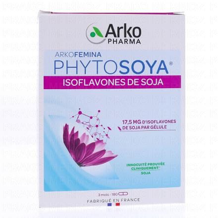 ARKOPHARMA Phyto Soya Isoflavones de Soja 180 g&eacute;lules (bo&icirc;te 180 g&eacute;lules)