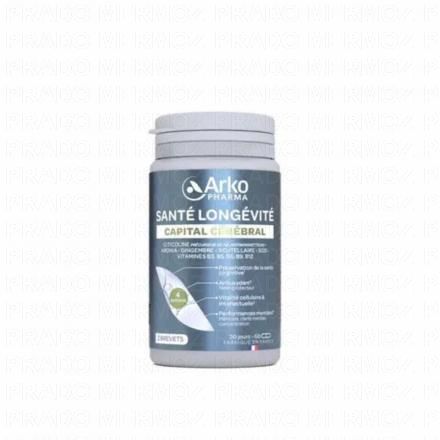 ARKOPHARMA Sant&eacute; Long&eacute;vit&eacute; - Capital C&eacute;r&eacute;brale x60 g&eacute;lules