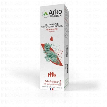 ARKOPHARMA Arkofluides - Vitamine D3 Végétale 2000UI 15ml