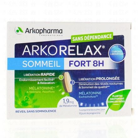 ARKOPHARMA Arkorelax sommeil fort 8h (15 comprim&eacute;s)