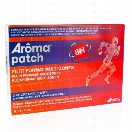 AROMA Patch Chauffants petit format multi-zones 8h x3 (petit format)