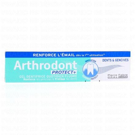 ARTHRODONT Protect+ - Gel dentifrice quotidien fluoré (tube 75ml)