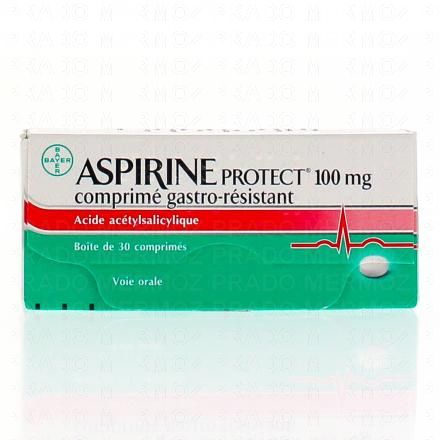 ASPIRINE protect 100 mg 30 comprimés