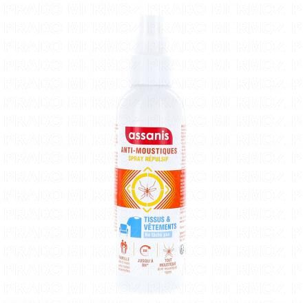 ASSANIS Anti-Moustique - Spray r&eacute;pulsif Tissus & V&ecirc;tements 125ml