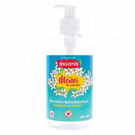 ASSANIS Lotion - Gel mains hydroalcoolique monoï (500ml)