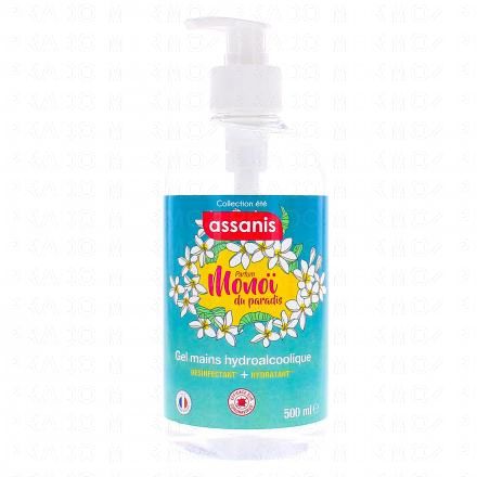 ASSANIS Gel mains hydroalcoolique monoï (500ml)