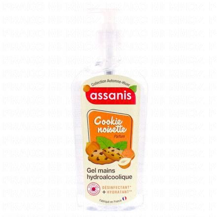 ASSANIS Gel mains hydroalcoolique noisette cookie (250ml)