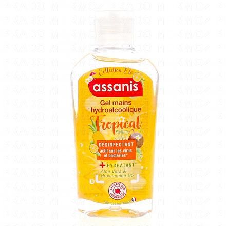 ASSANIS Lotion - Gel mains hydroalcoolique tropical 80ml