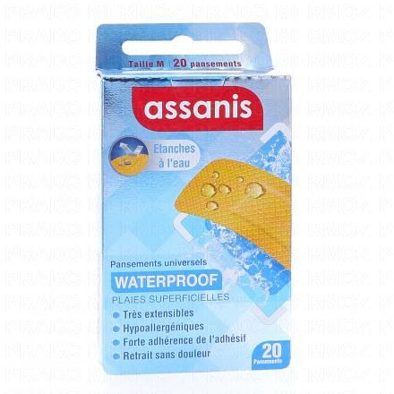 ASSANIS Pansements - Universels Waterproof x20