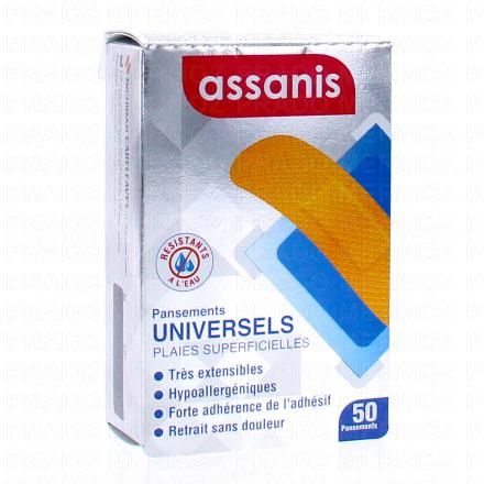 ASSANIS Pansements universels (boite de 50)