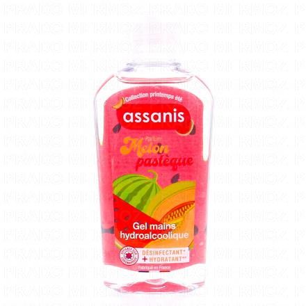 ASSANIS Pocket - Gel mains hydroalcoolique-Melon Pastèque Flacon 80ml