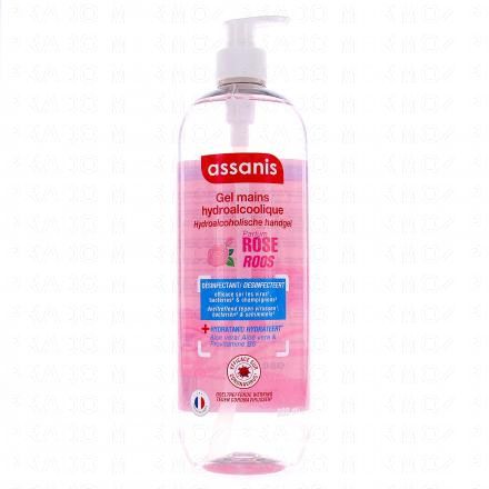 ASSANIS Pocket gel mains hydroalcoolique Rose (980ml)
