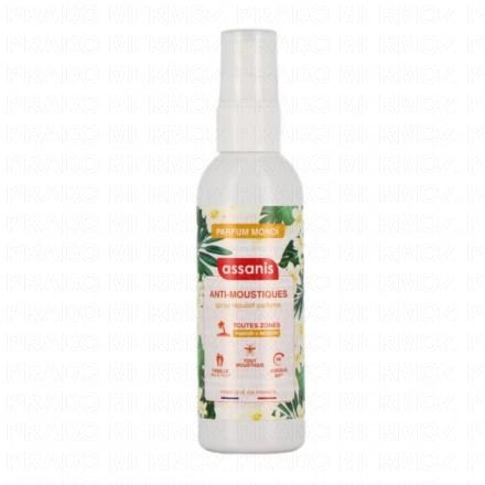 ASSANIS Spray R&eacute;pulsif Anti-Moustiques parfum&eacute; mono&iuml; (100ml)