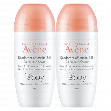 AVÈNE Body - Déodorant efficacité 24h (lot 2*50ml)