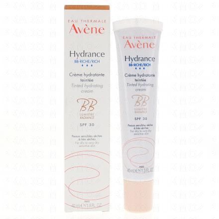 AV&Egrave;NE Hydrance - Cr&egrave;me hydratante teint&eacute;e SPF30 tube 40ml (riche)