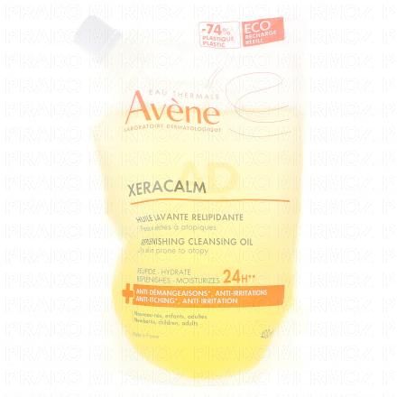 AV&Egrave;NE Xeracalm A.D huile lavante relipidante (eco recharge 400ml)