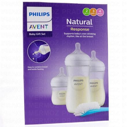 AVENT Natural responce - Coffret naissance biberon