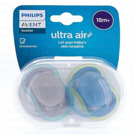 AVENT Ultra Air - Sucettes Orthodontiques +18 Mois (mixte)