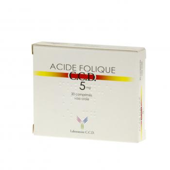 LABORATOIRE CCD Acide folique 5 mg