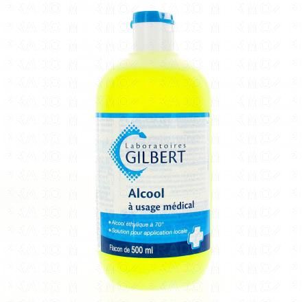 GILBERT Alcool à usage médical 70° (500ml)