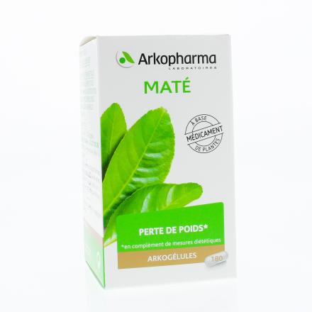 ARKOPHARMA Arkogelules - Maté (pilulier de 180 gélules)