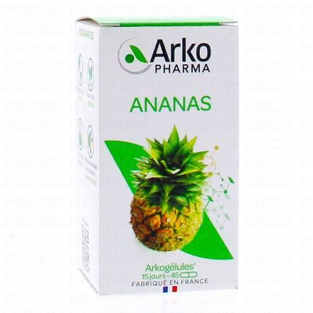 ARKOPHARMA Arkog&eacute;lules - Ananas (bo&icirc;te 45 g&eacute;lules)