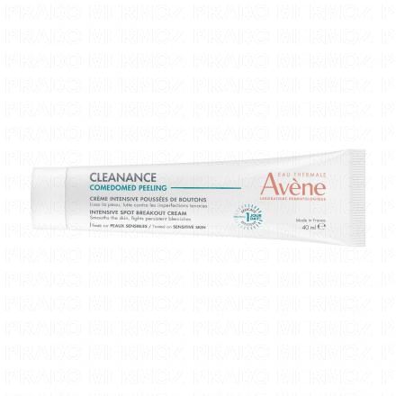 Avène Cleanance - Comedomed Peeling - Crème Intensive Poussées de Boutons (30ml)