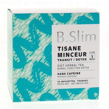 B.SLIM Tisane - r&eacute;gime transit et d&eacute;tox (30 infusettes)