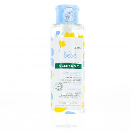 KLORANE B&eacute;b&eacute; eau nettoyante sans rin&ccedil;age (500 ml)