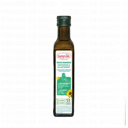 BABYBIO Babynat - Huile Grossesse et Allaitement 25cl