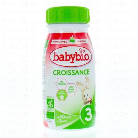 BABYBIO Lait de Croissance 3ème âge Bio 25 cl