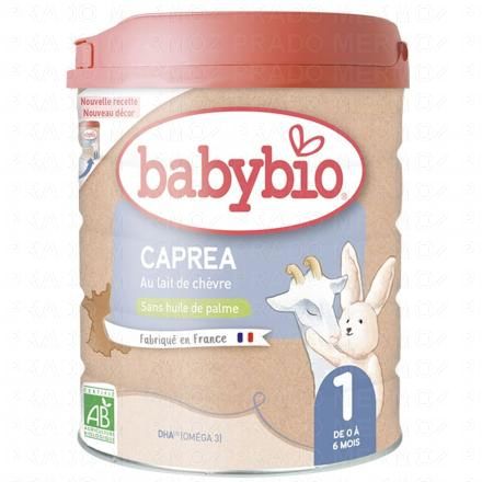 BABYBIO Caprea Bio Lait Infantile 1er âge 800 g