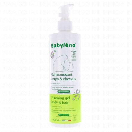 BABYLENA Toilette b&eacute;b&eacute; - Gel moussant bio 400ml
