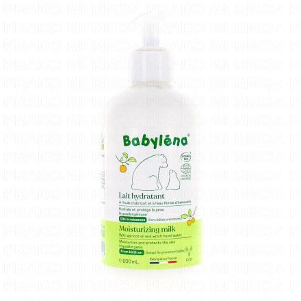 BABYLENA Toilette b&eacute;b&eacute; - Lait hydratant bio 200ml