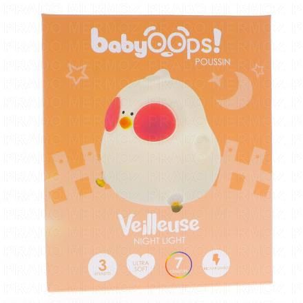 AGETI BABYOOPS Veilleuse Enfants (poussin)