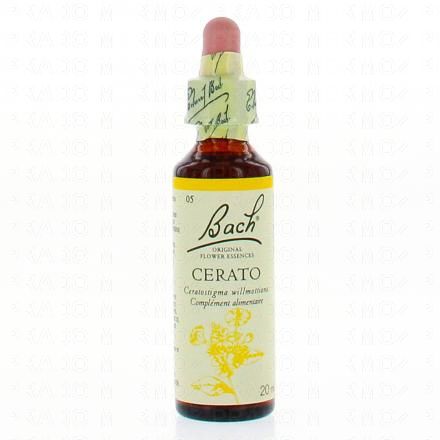 FLEURS DE BACH Original n&deg;05 Cerato fleur de bach flacon 20ml