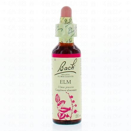 FLEURS DE BACH Original n&deg;11 Elm fleur de bach flacon compte-gouttes 20ml