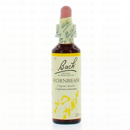 FLEUR DE BACH Original n&deg;17 Hornbeam fleur de bach flacon 20ml