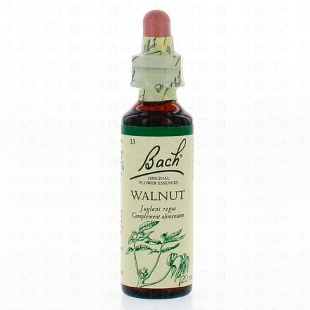 FLEURS DE BACH Original n&deg;33 Walnut fleurs de bach flacon 20ml