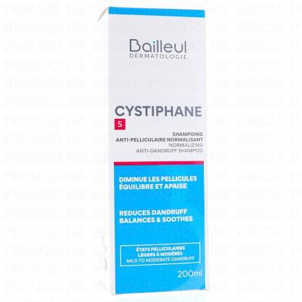BAILLEUL Cystiphane - Shampooing Anti-Pelliculaire Normalisant S flacon 200ml