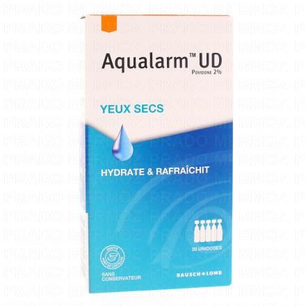 BAUSCH & LOMB Aqualarm UD - Solution pour yeux secs 30 unidoses
