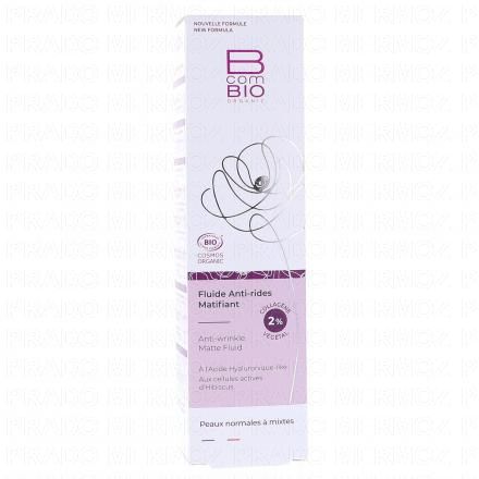 BCOMBIO Anti-&acirc;ge - Fluide Anti-Rides Matifiant bio 50ml