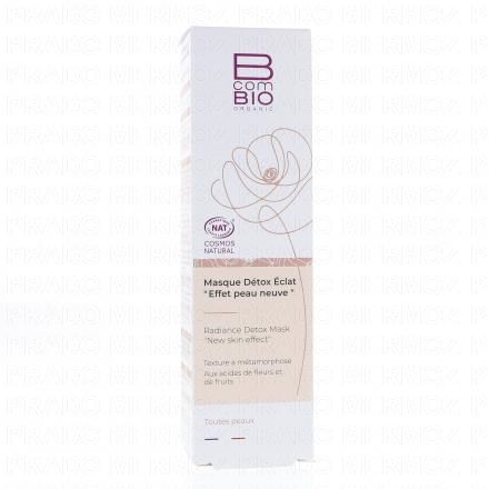 BCOMBIO Hydratation - Masque D&eacute;tox Eclat "Effet peau neuve" 50ml