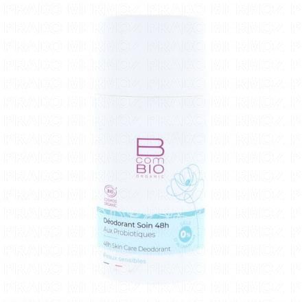 BCOMBIO Hygi&egrave;ne corps - D&eacute;odorant soin 48h roll-on 50ml