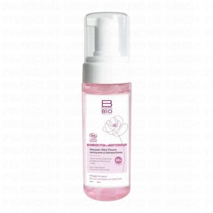 BCOMBIO Mousse Ultra Douce Nettoyante & D&eacute;maquillante 170ml